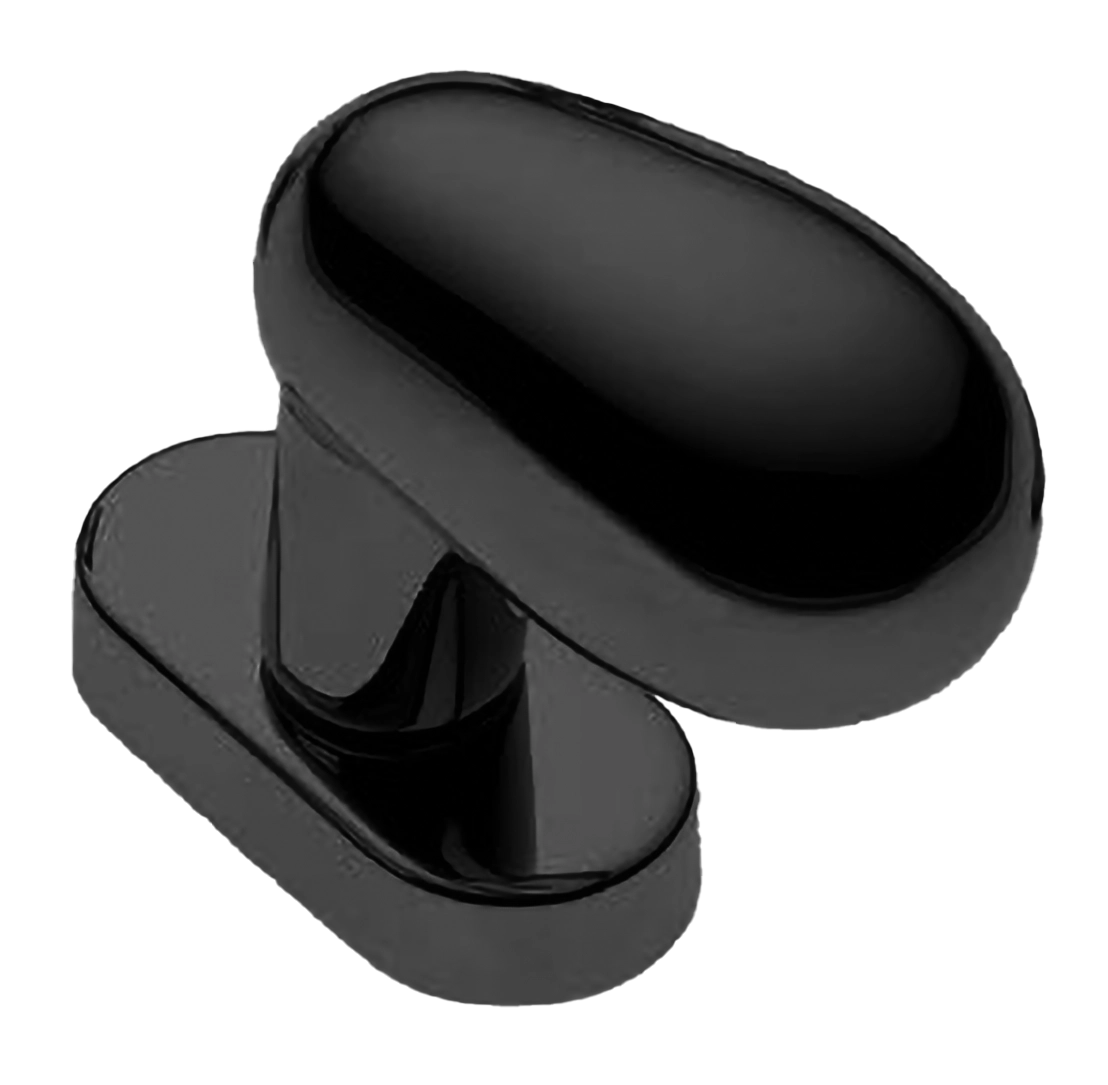 Ручка оконная UOVO W1 NERO, цвет - черный фото купить Владивосток