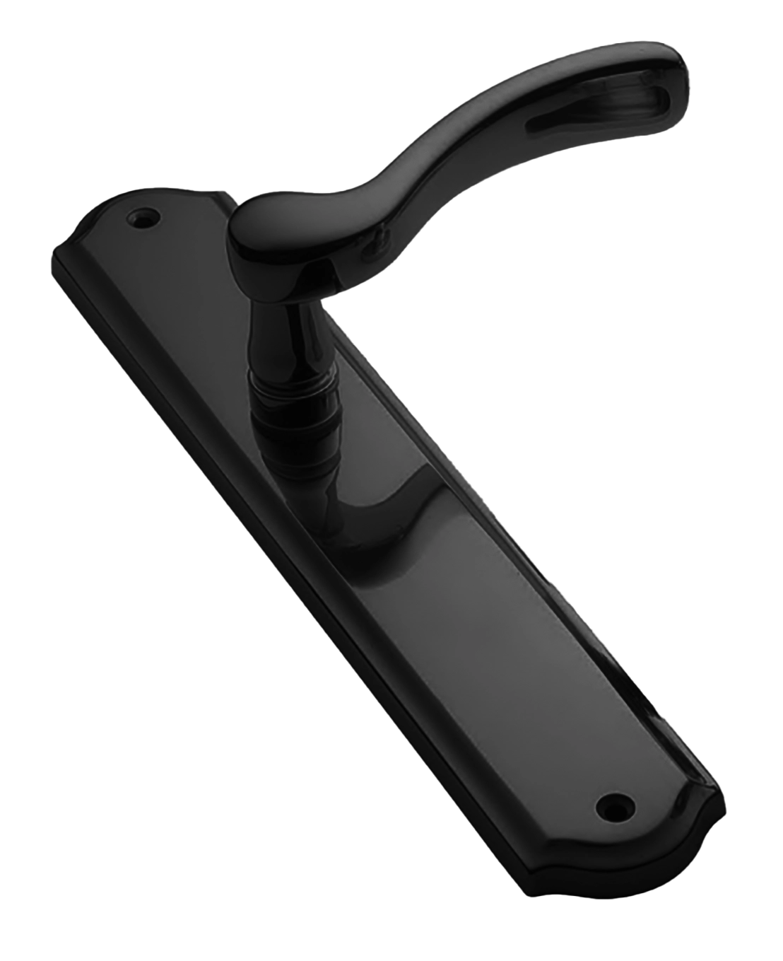 Ручка на планке ERICA PL NERO, цвет - черный фото купить Владивосток