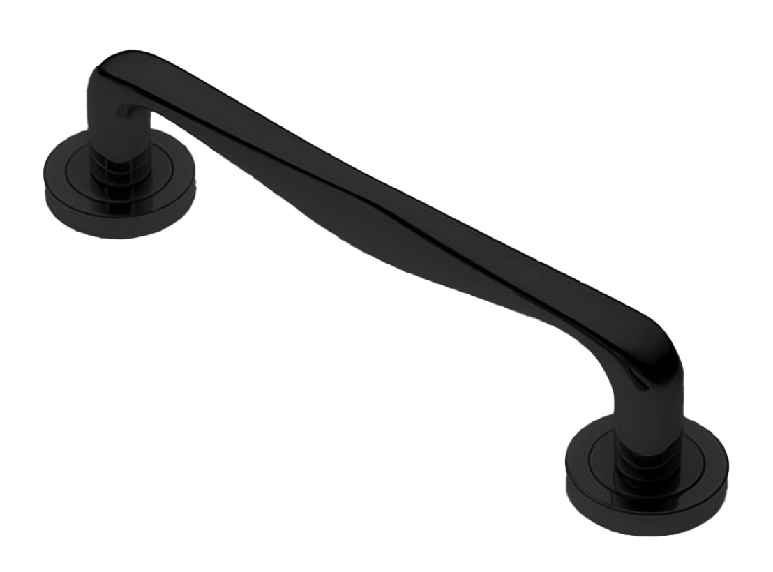 Ручка-скоба PETRA PH NERO, цвет - черный фото купить Владивосток