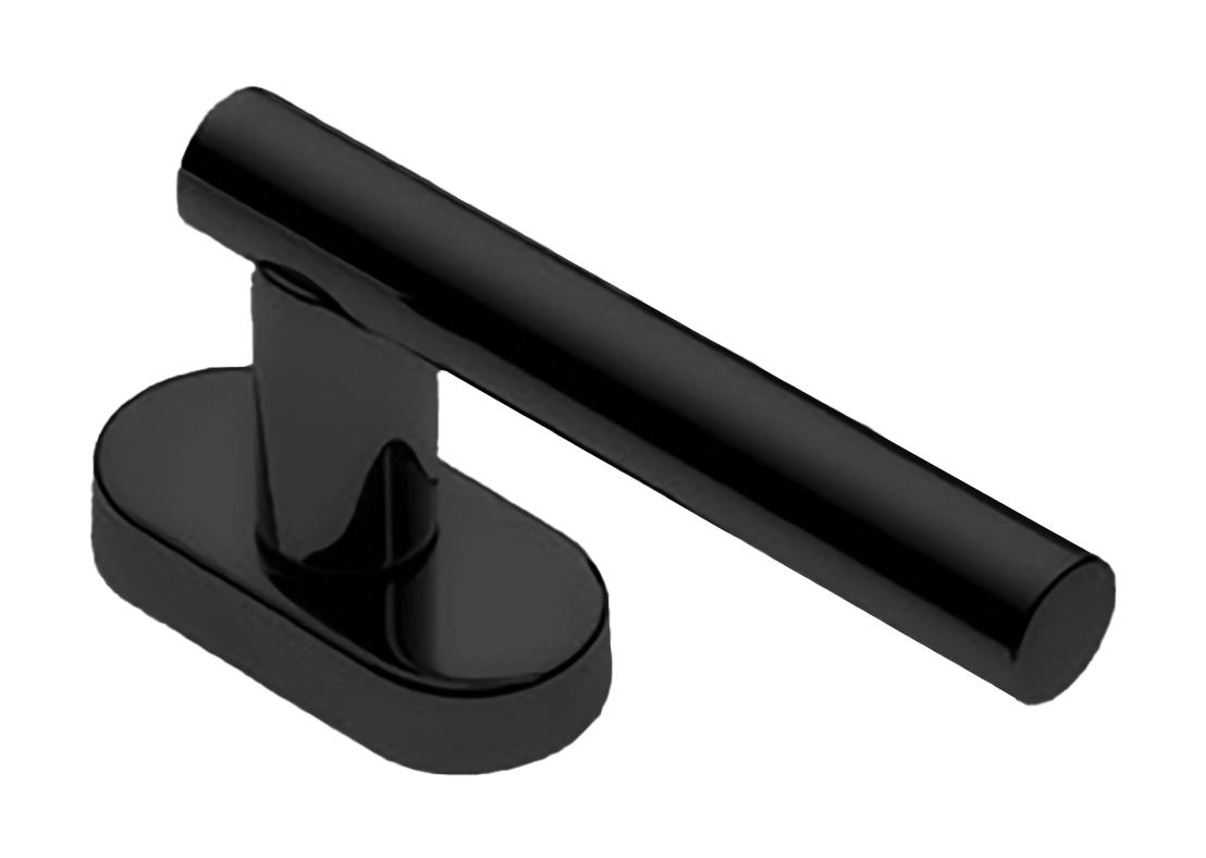 Ручка оконная CALLA W1 NERO, цвет - черный фото 1 Ручка оконная CALLA W1 NERO, цвет - черный фото купить Владивосток