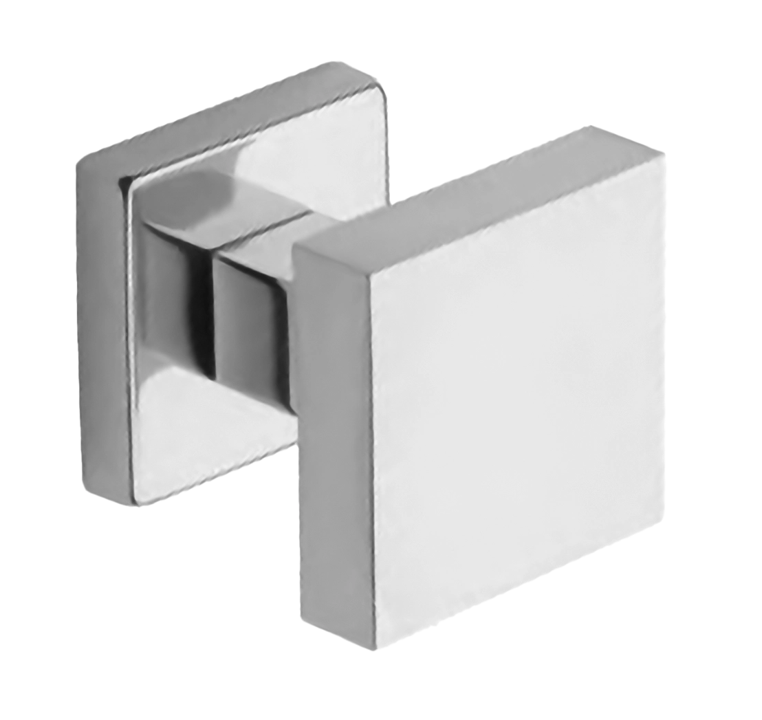 Поворотный кноб ART.QU30 CRO на квадратной розетке с накладкой, цвет - хром фото купить Владивосток