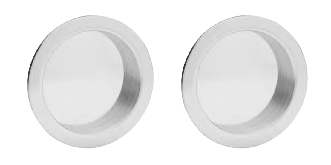 Ручка для раздвижной двери ART.54 CRO стандартная и под цилиндр, цвет - хром фото купить Владивосток