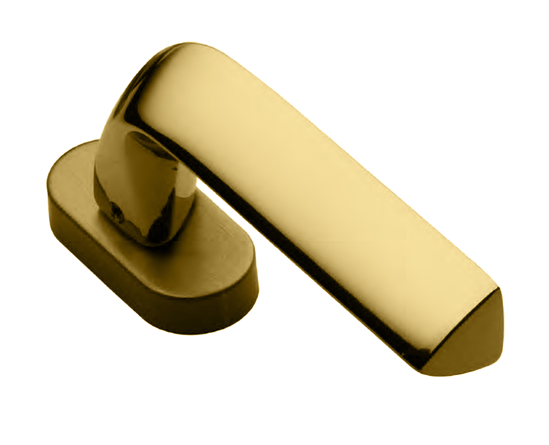 Ручка оконная MATRIX W1 OTL, цвет - золото фото купить Владивосток