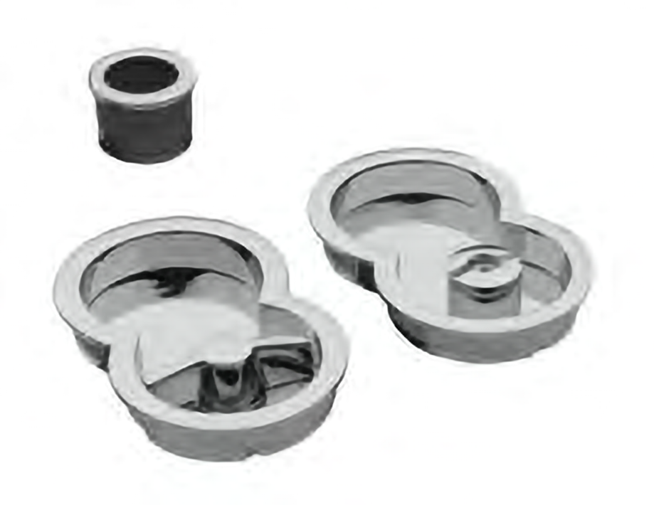 Комплект ручек INFINITY ART.85/A CRO с заверткой для раздвижной двери с торцевой ручкой, цвет - хром фото купить Владивосток