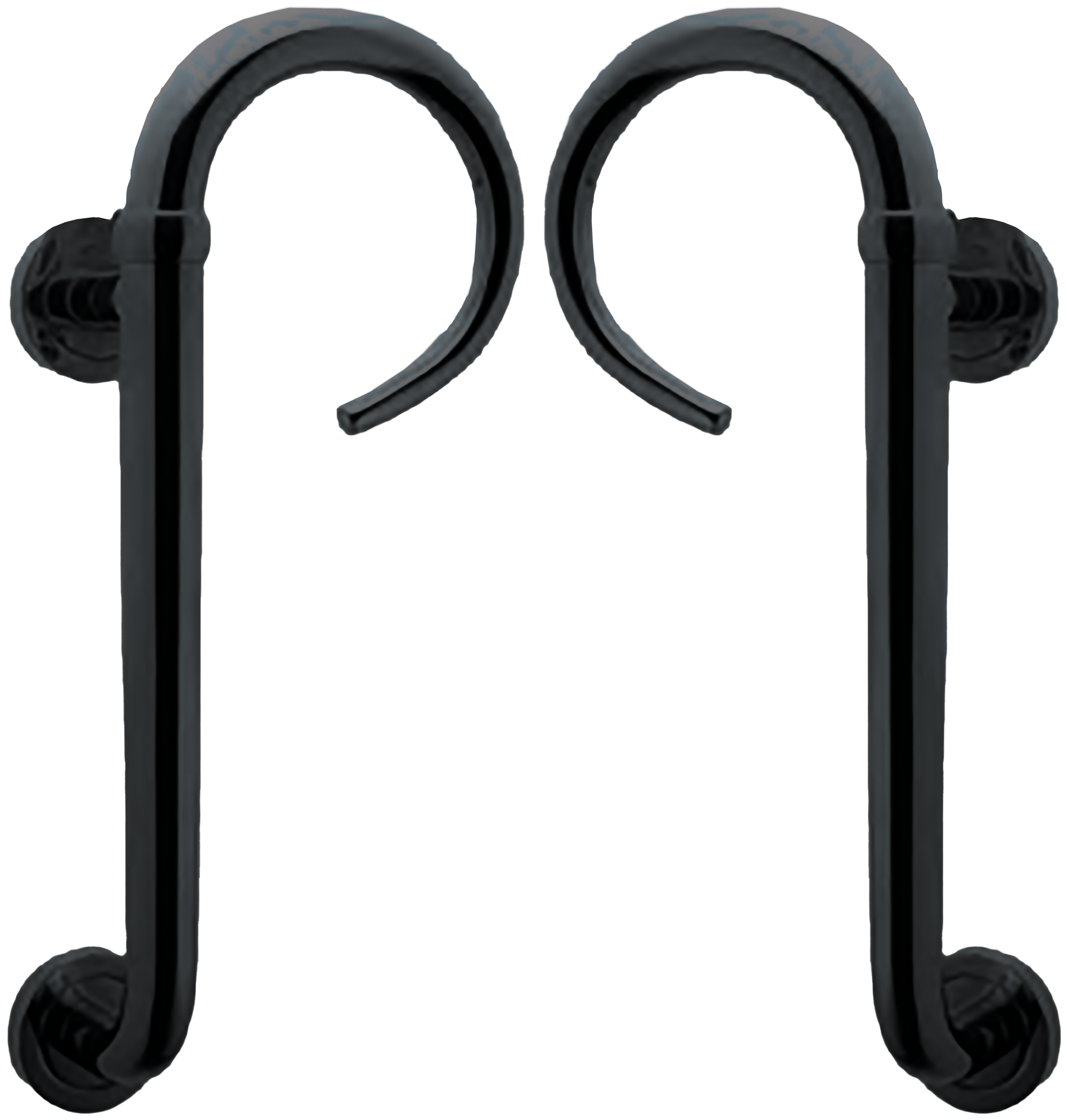 Ручка-скоба LANGOUST PH NERO, цвет - черный фото купить Владивосток