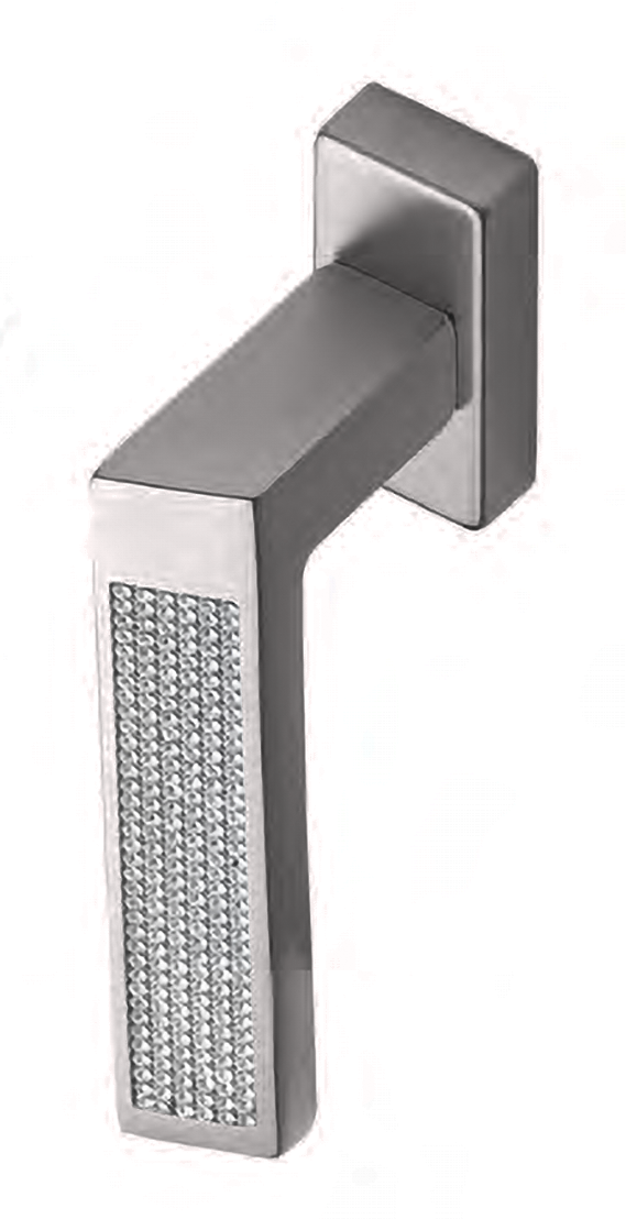 Ручка оконная DOLCE VITA W1 NIN с 4-х позицион. механизмом, цвет черный никель фото купить в Владивостоке