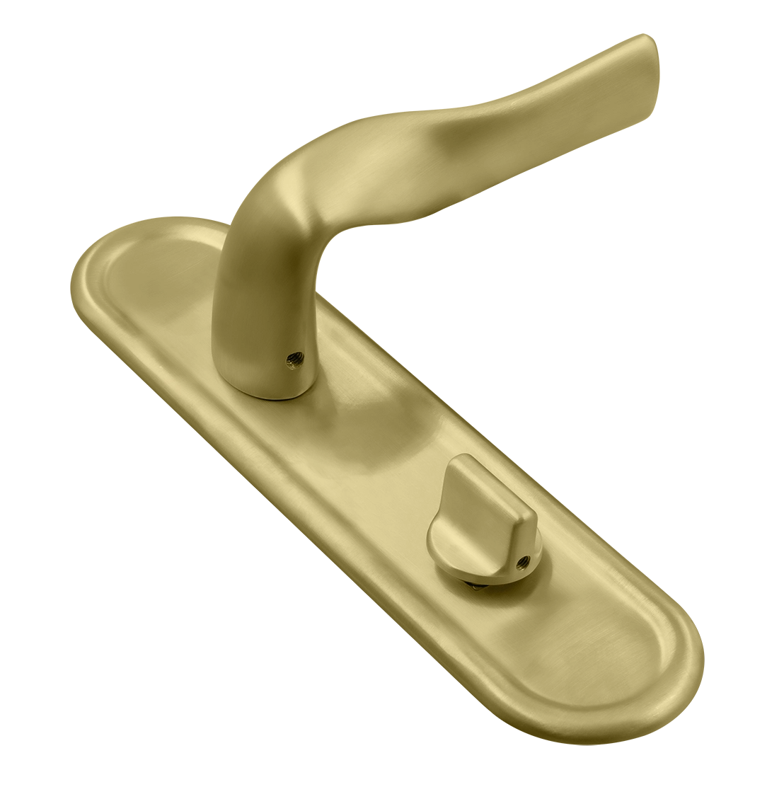 Ручка дверная LVB PLR AH на планке, цвет Осенний мёд/Autumn Honey фото купить Владивосток