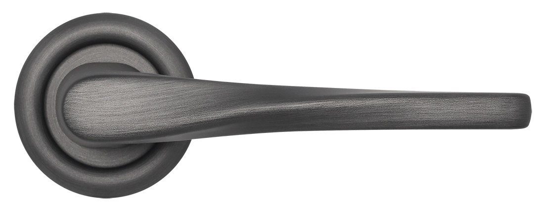 Ручка дверная THE OLYMPICS R7 SST на круглой розетке, цвет Летняя гроза/Summer Storm фото купить в Владивостоке