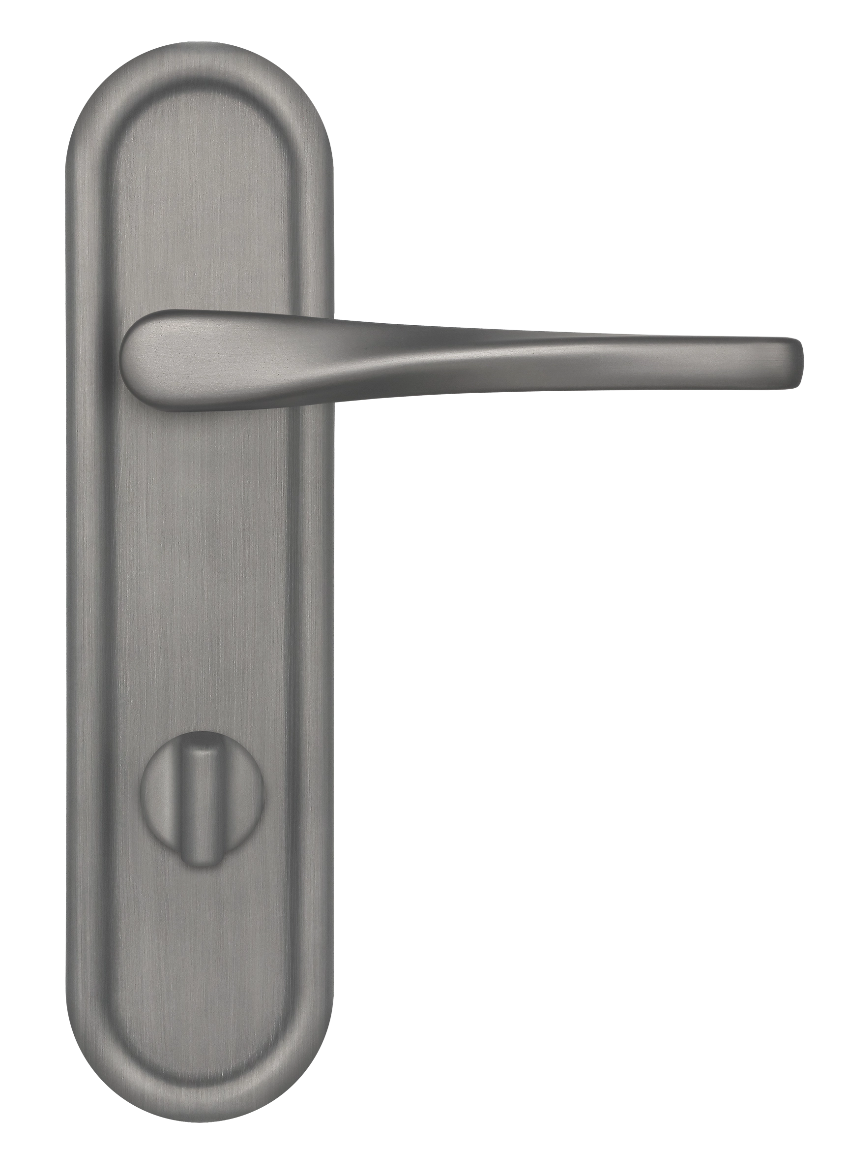 Ручка дверная THE OLYMPICS PLR WC WF на планке под сантехническую завертку, цвет Зимняя стужа/Winter Frost фото купить в Владивостоке