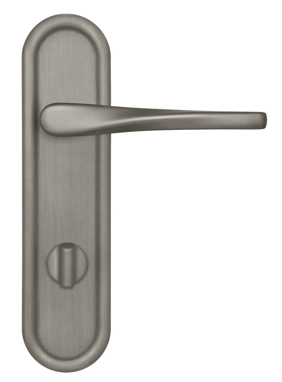 Ручка дверная THE OLYMPICS PLR WC SMI на планке под сантехническую завертку, цвет Весенняя дымка/Spring Mist фото купить в Владивостоке