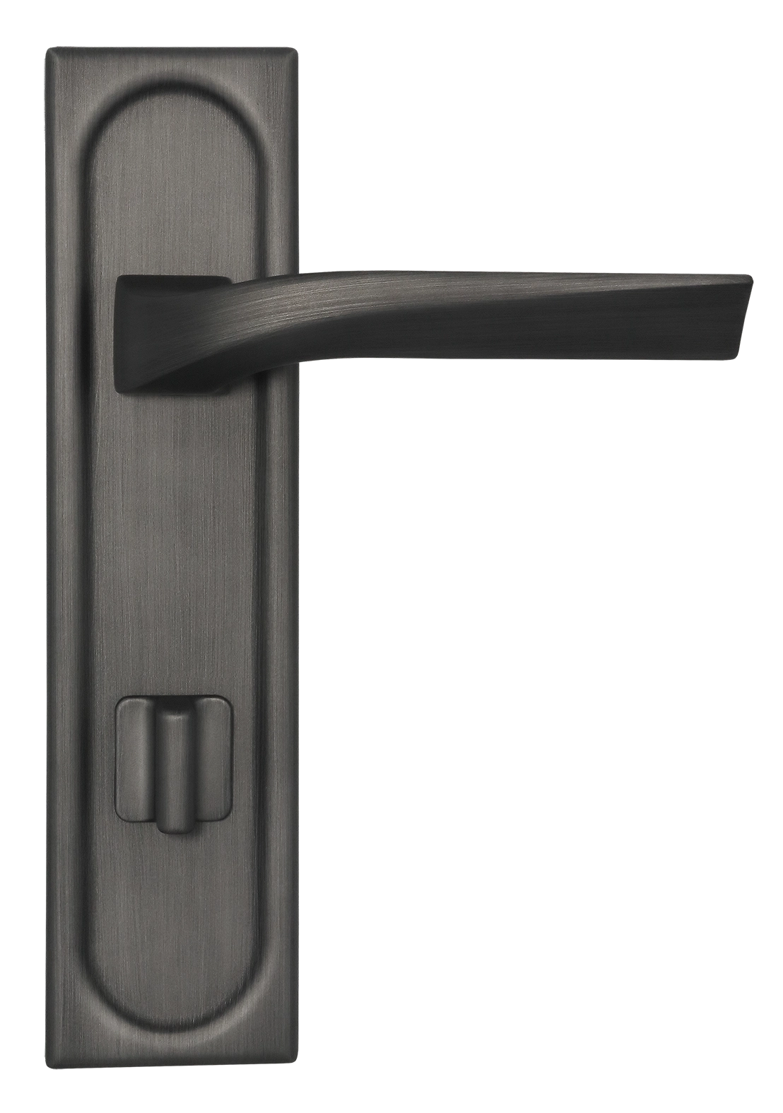 Ручка дверная WD CONCERT HALL PLS WC SST на планке под сантехническую завертку, цвет Летняя гроза/Summer Storm фото купить в Владивостоке