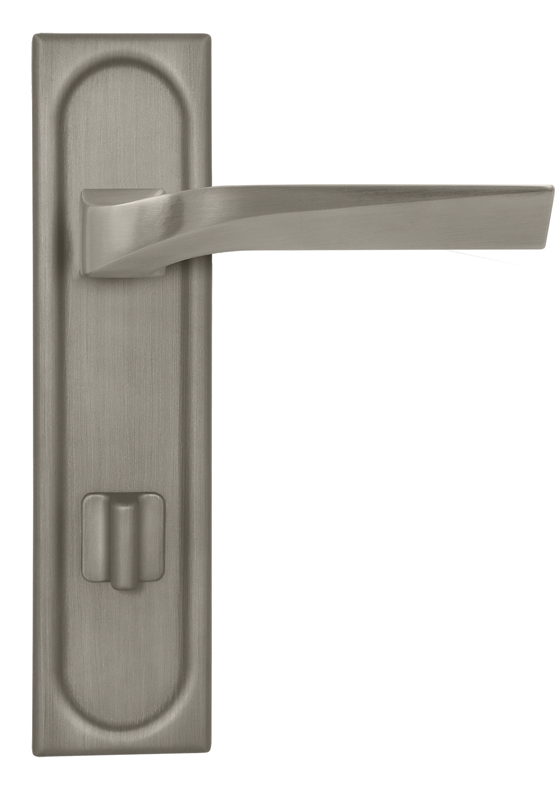 Ручка дверная WD CONCERT HALL PLS WC SMI на планке под сантехническую завертку, цвет Весенняя дымка/Spring Mist фото купить в Владивостоке