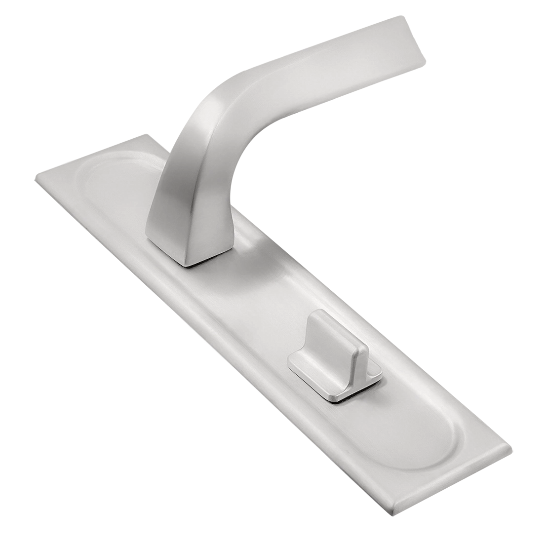 Ручка дверная WD CONCERT HALL PLS WC SSW на планке под сантехническую завертку, цвет Стокгольмский снегопад/Stockholm Snowfall фото купить Владивосток