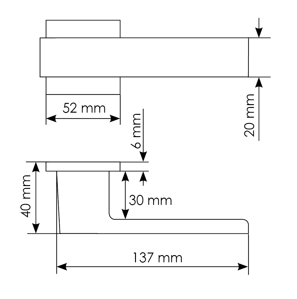 Комплект дверных ручек MH-56-S6 BL с заверткой MH-WC-S6 BL + магнитный замок M1895 BL, цвет черный фото morelli Владивосток