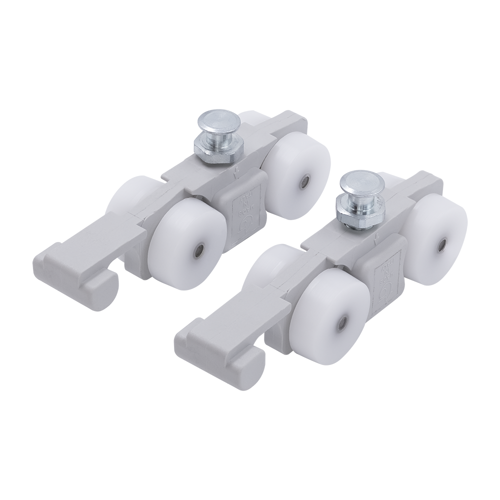 Комплект ролик-стопор SLIDING SET 1-SO 40kg NEW для синхр. открывания, дверь до 40кг фото фурнитура Владивосток