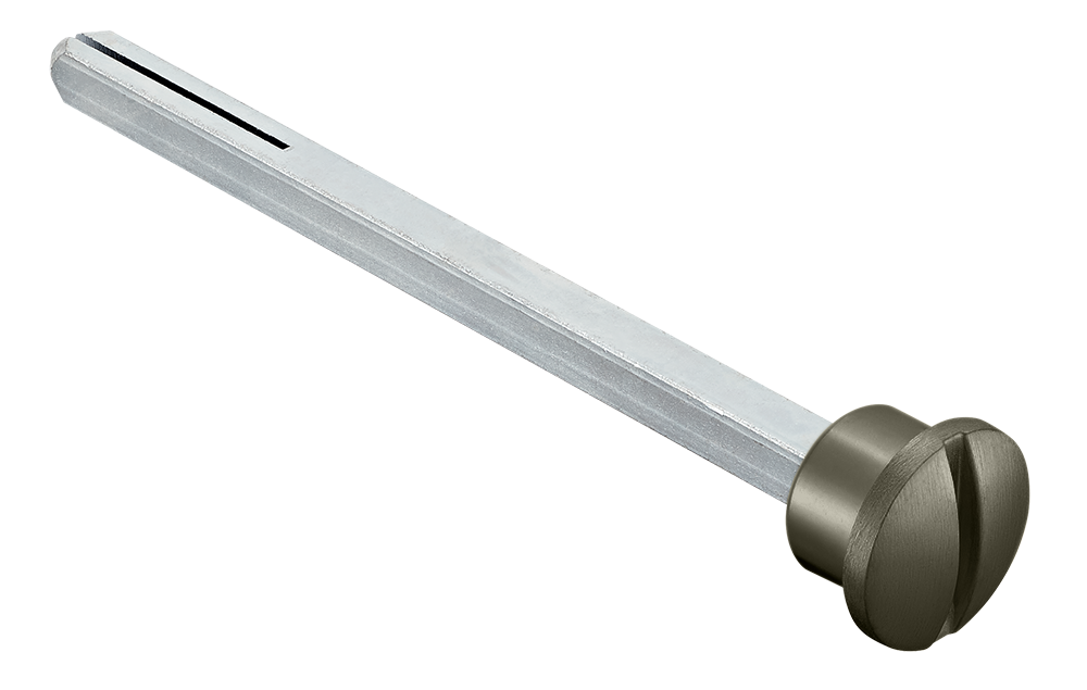 Четырехгранник LUX-SPINDLE-WC 110 ANT 110мм с кнопкой, цвет антрацит фото купить Владивосток