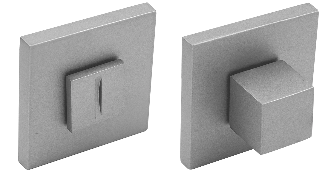 Завертка сантехническая MH-WC-S6 ASC на квадратной розетке 6мм цвет анодированный матовый хром фото купить Владивосток