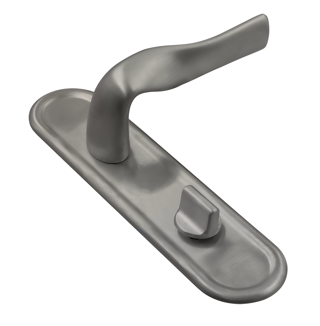 Ручка дверная LVB PLR WF на планке, цвет Зимняя стужа/Winter Frost фото купить Владивосток