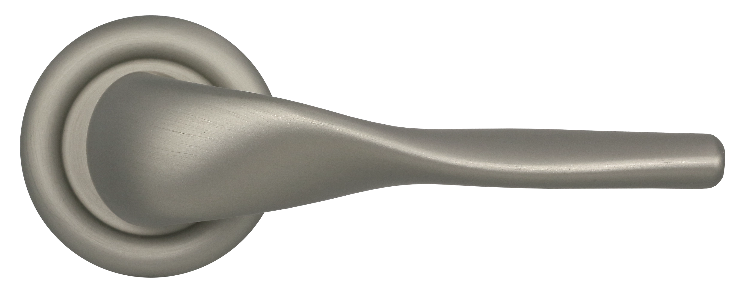 Ручка дверная LVB R7 SMI на круглой розетке, цвет Весенняя дымка/Spring Mist фото купить в Владивостоке