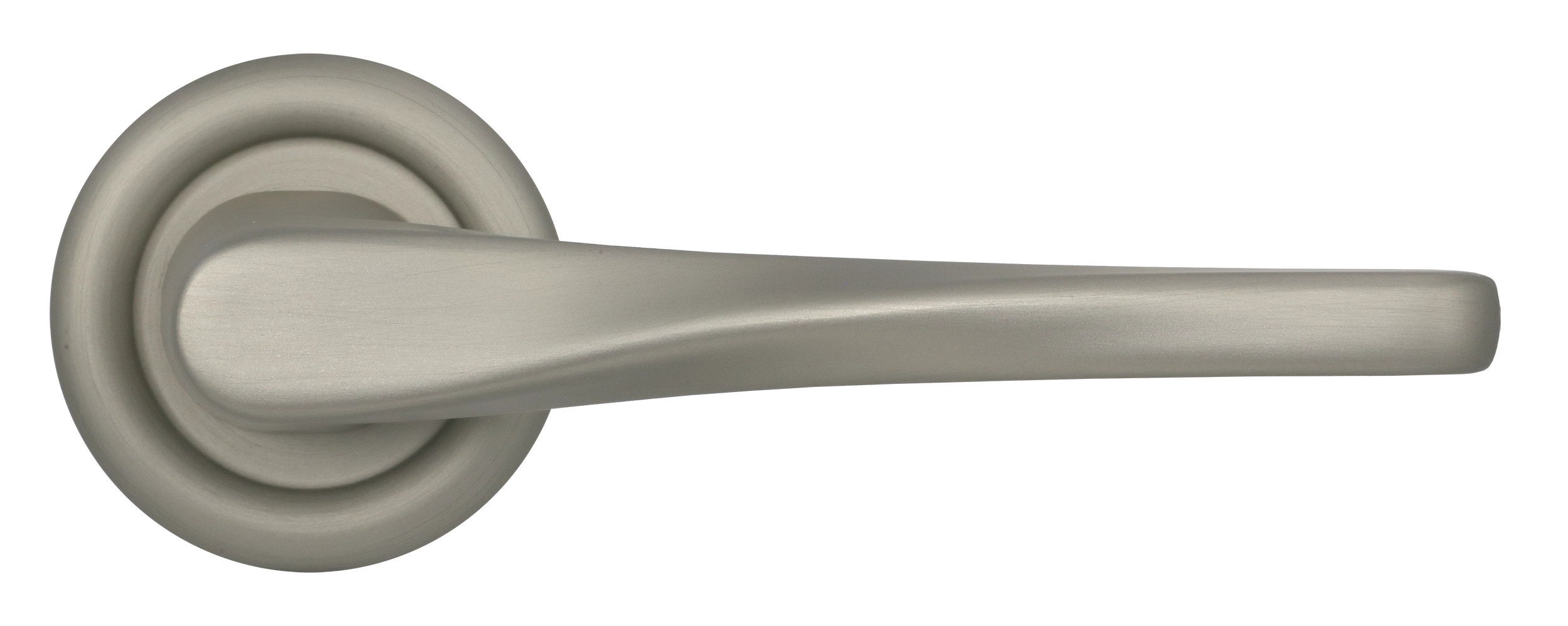 Ручка дверная THE OLYMPICS R7 SMI на круглой розетке, цвет Весенняя дымка/Spring Mist фото купить в Владивостоке