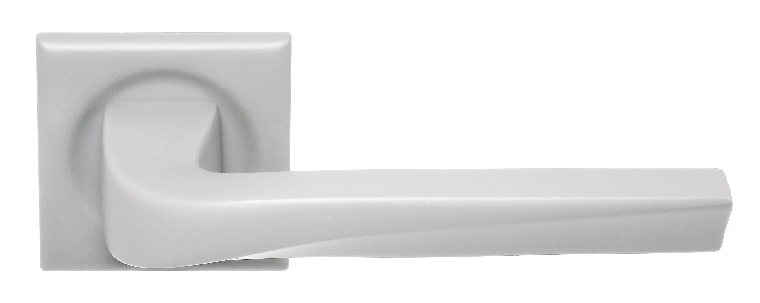 Ручка дверная WD CONCERT HALL S7 SSW на квадратной розетке, цвет Стокгольмский снегопад/Stockholm Snowfall фото купить Владивосток