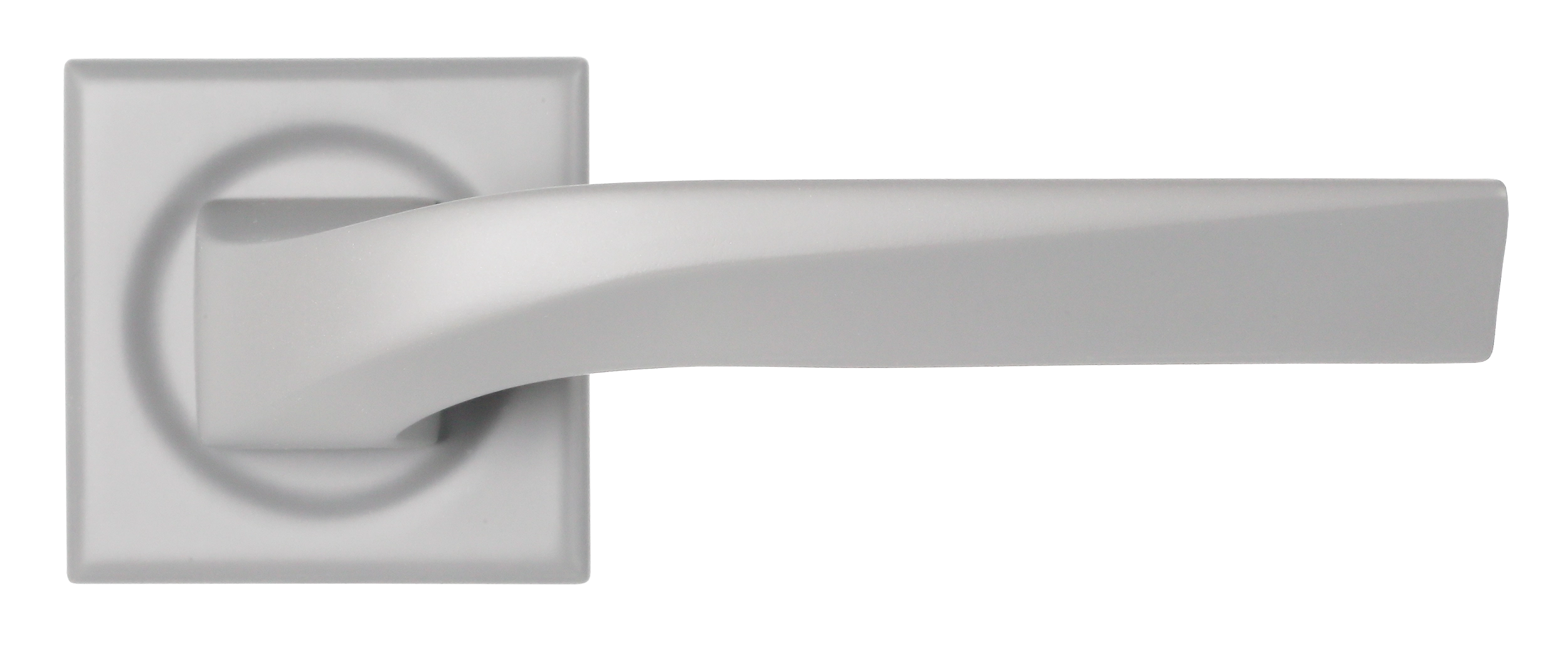 Ручка дверная WD CONCERT HALL S7 SSW на квадратной розетке, цвет Стокгольмский снегопад/Stockholm Snowfall фото купить в Владивостоке