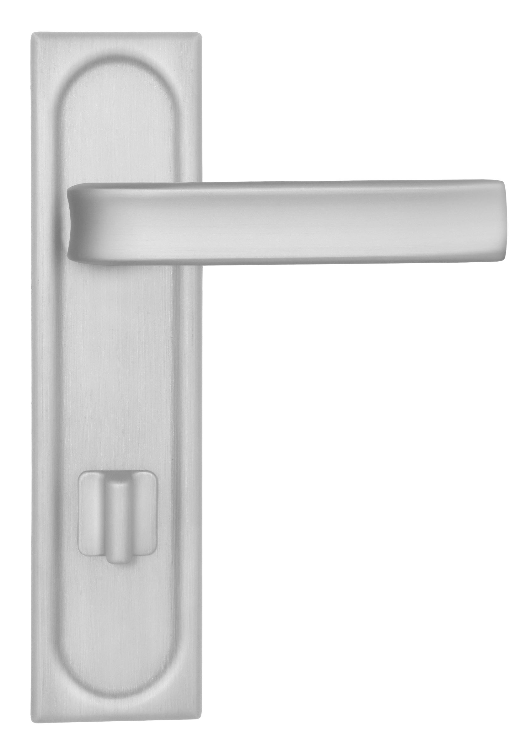 Ручка дверная THE BUS STATION PLS SSW на планке, цвет Стокгольмский снегопад/Stockholm Snowfall фото купить в Владивостоке