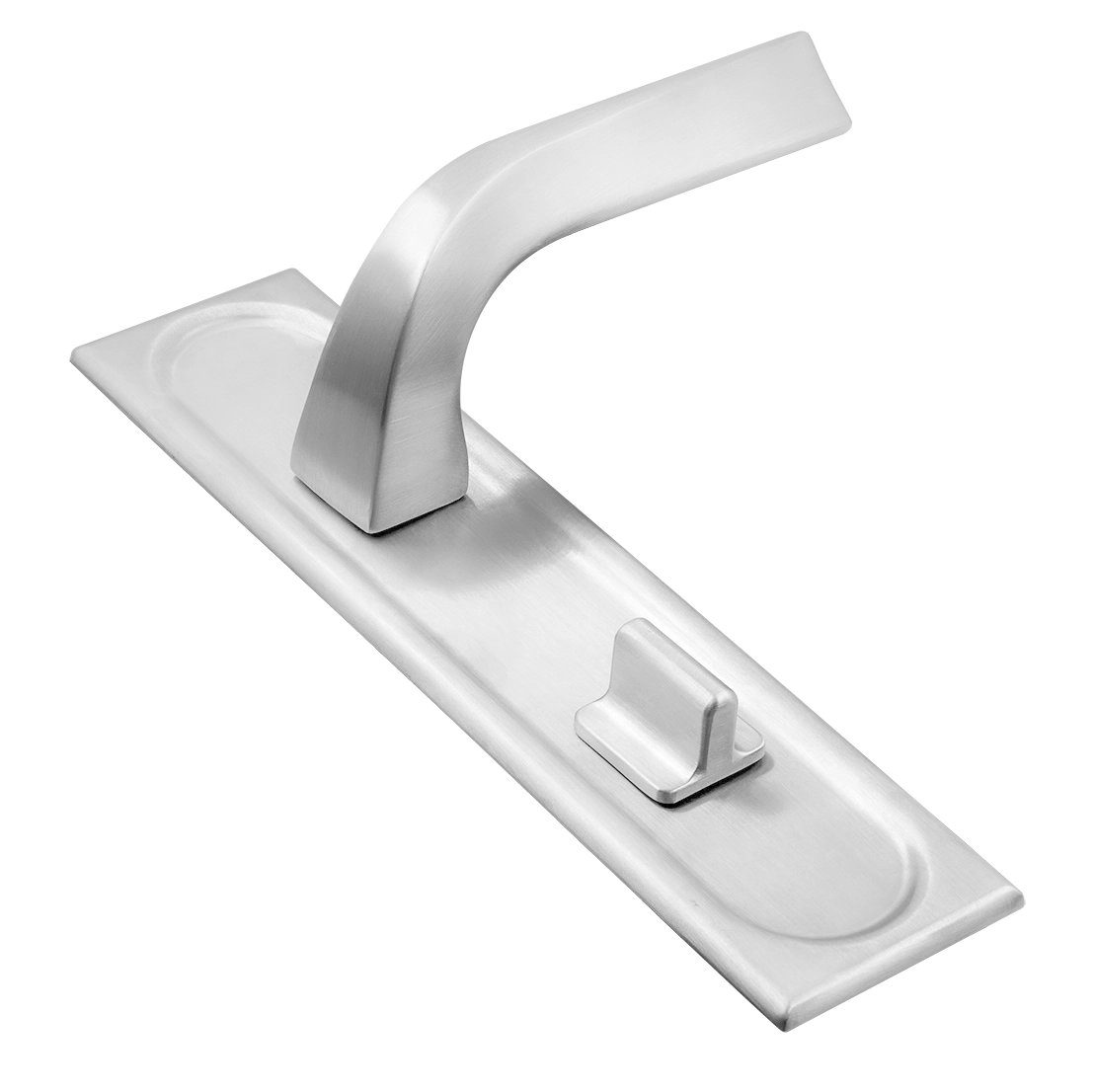 Ручка дверная WD CONCERT HALL PLS SSW на планке, цвет Стокгольмский снегопад/Stockholm Snowfall фото купить Владивосток