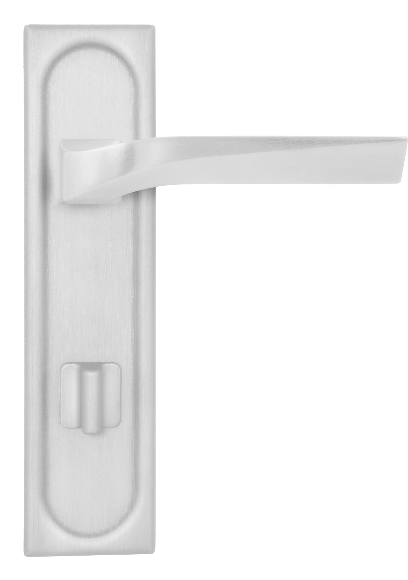 Ручка дверная WD CONCERT HALL PLS SSW на планке, цвет Стокгольмский снегопад/Stockholm Snowfall фото купить в Владивостоке