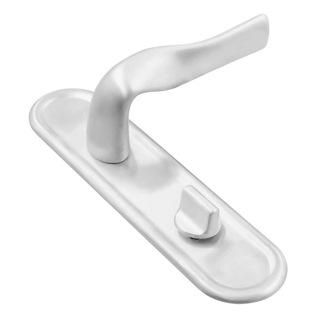 Ручка дверная LVB PLR SSW на планке, цвет Стокгольмский снегопад/Stockholm Snowfall фото купить Владивосток