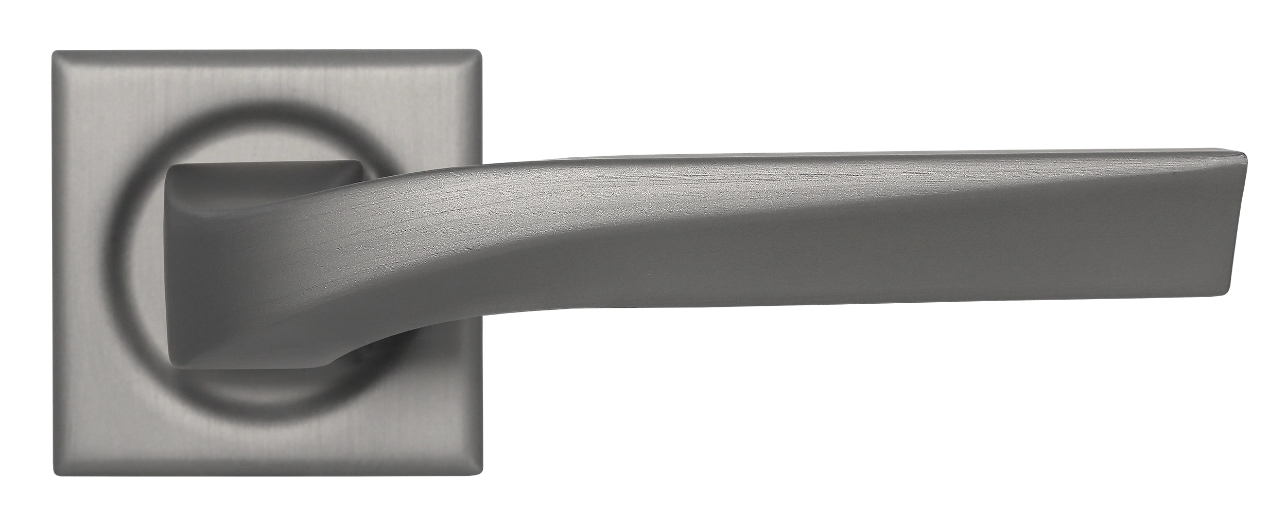 Ручка дверная WD CONCERT HALL S7 WF на квадратной розетке, цвет Зимняя стужа/Winter Frost фото купить в Владивостоке