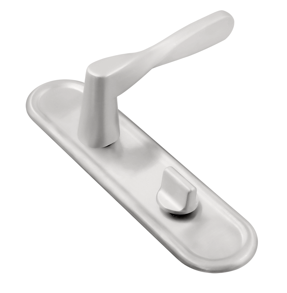 Ручка дверная THE OLYMPICS PLR SSW на планке, цвет Стокгольмский снегопад/Stockholm Snowfall фото купить Владивосток