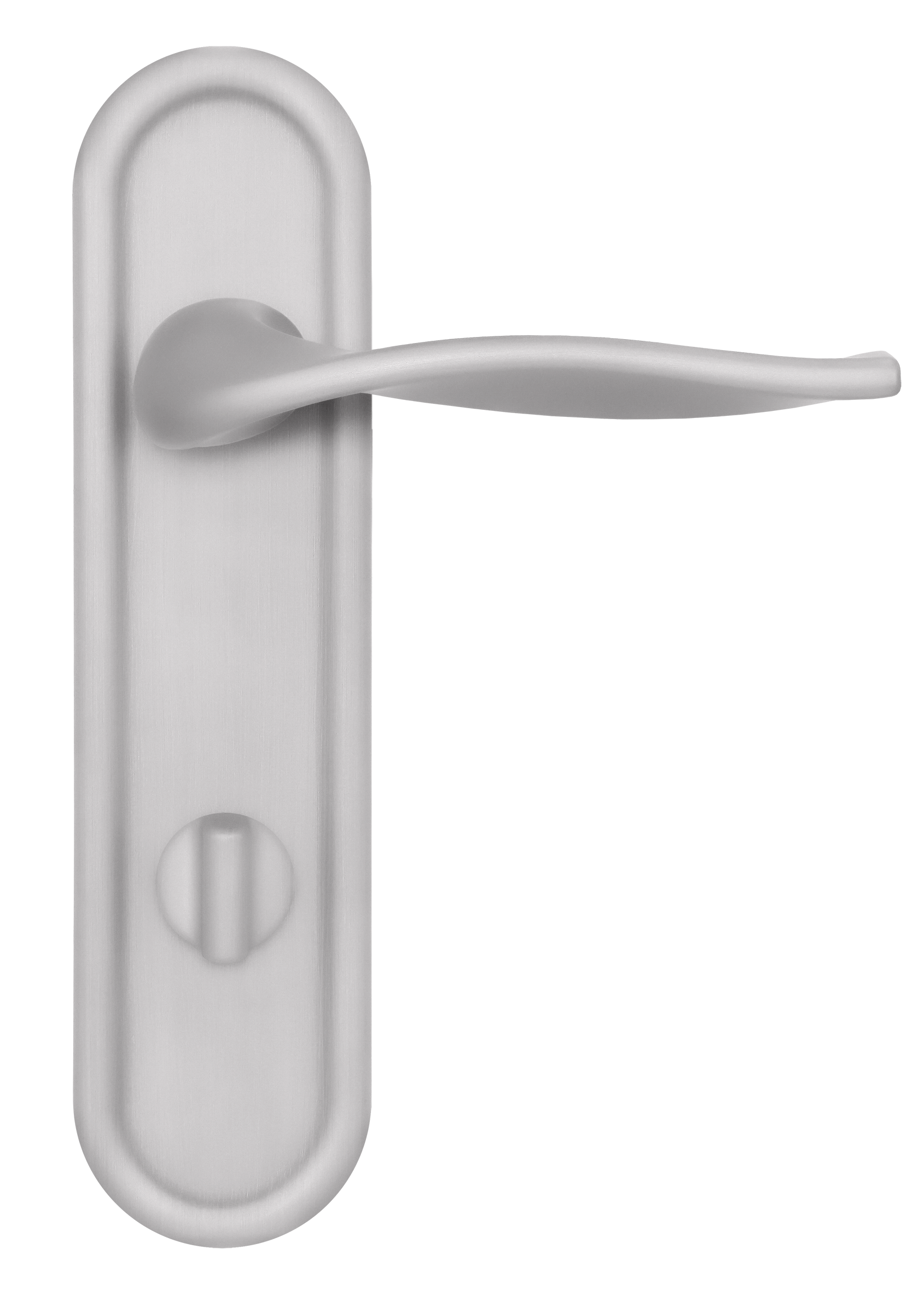 Ручка дверная SKYSCRAPER PLR SSW на планке, цвет Стокгольмский снегопад/Stockholm Snowfall фото купить в Владивостоке