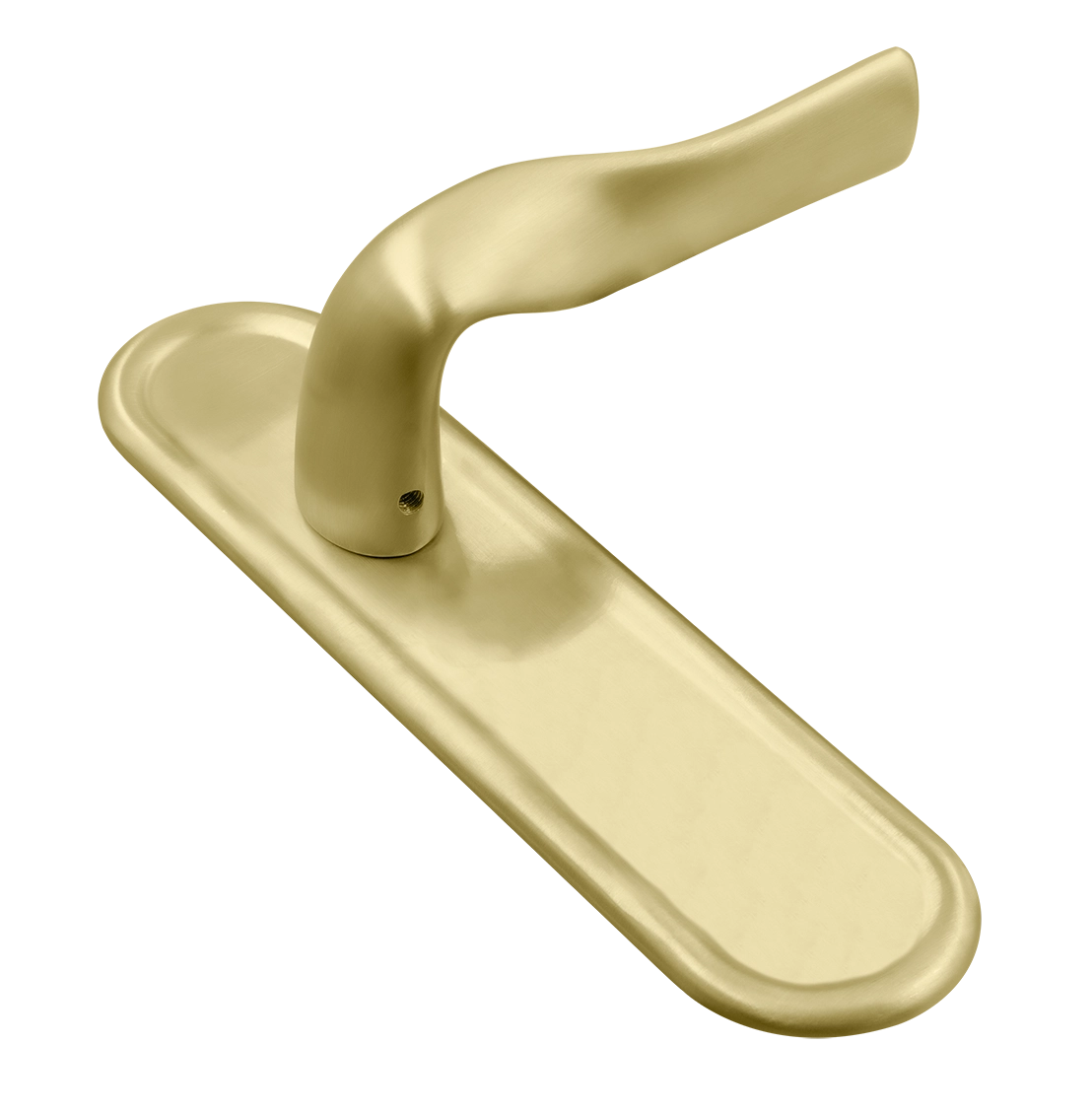 Ручка дверная LVB PLR AH на планке, цвет Осенний мёд/Autumn Honey фото купить Владивосток