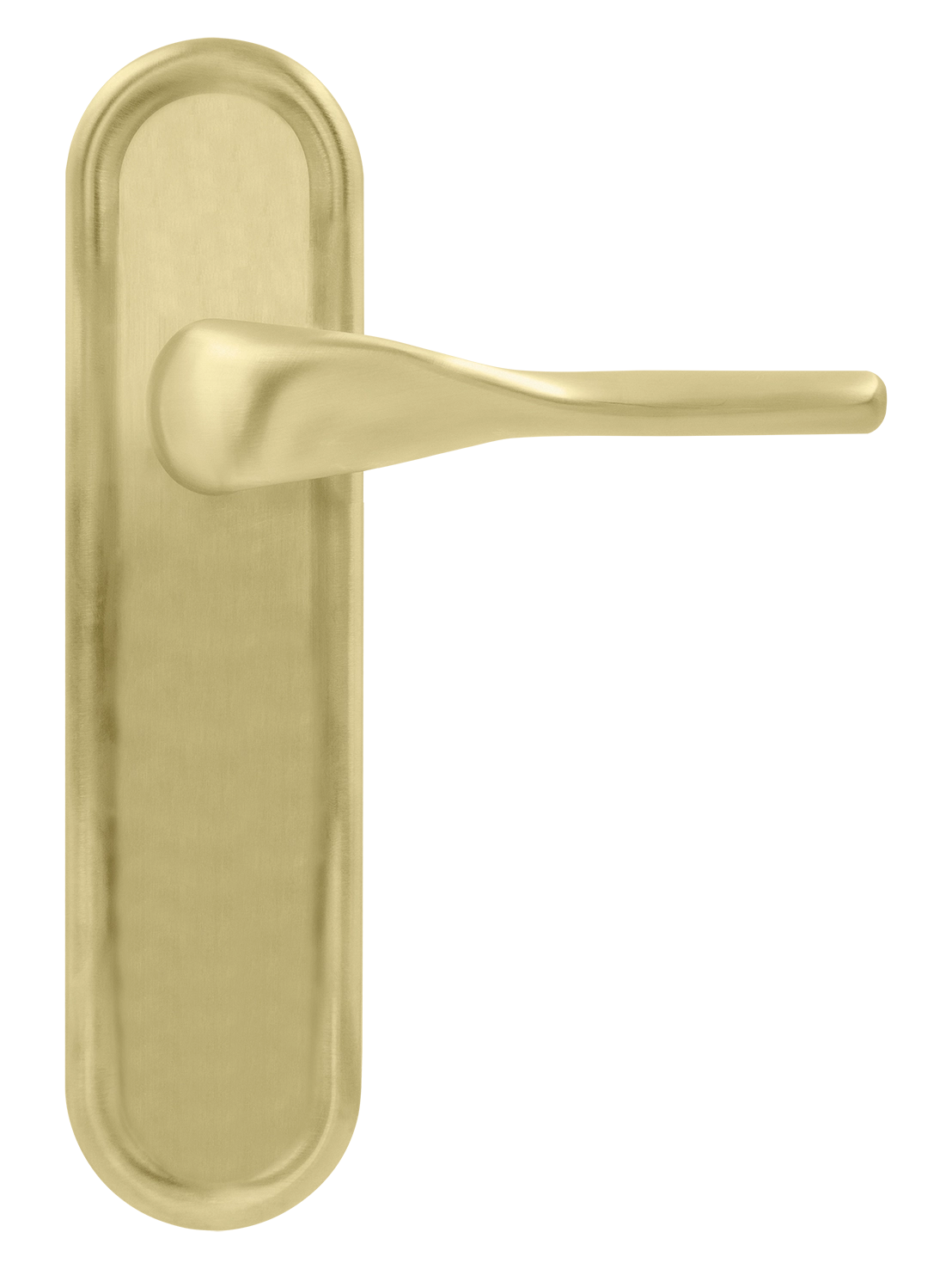 Ручка дверная LVB PLR AH на планке, цвет Осенний мёд/Autumn Honey фото купить в Владивостоке