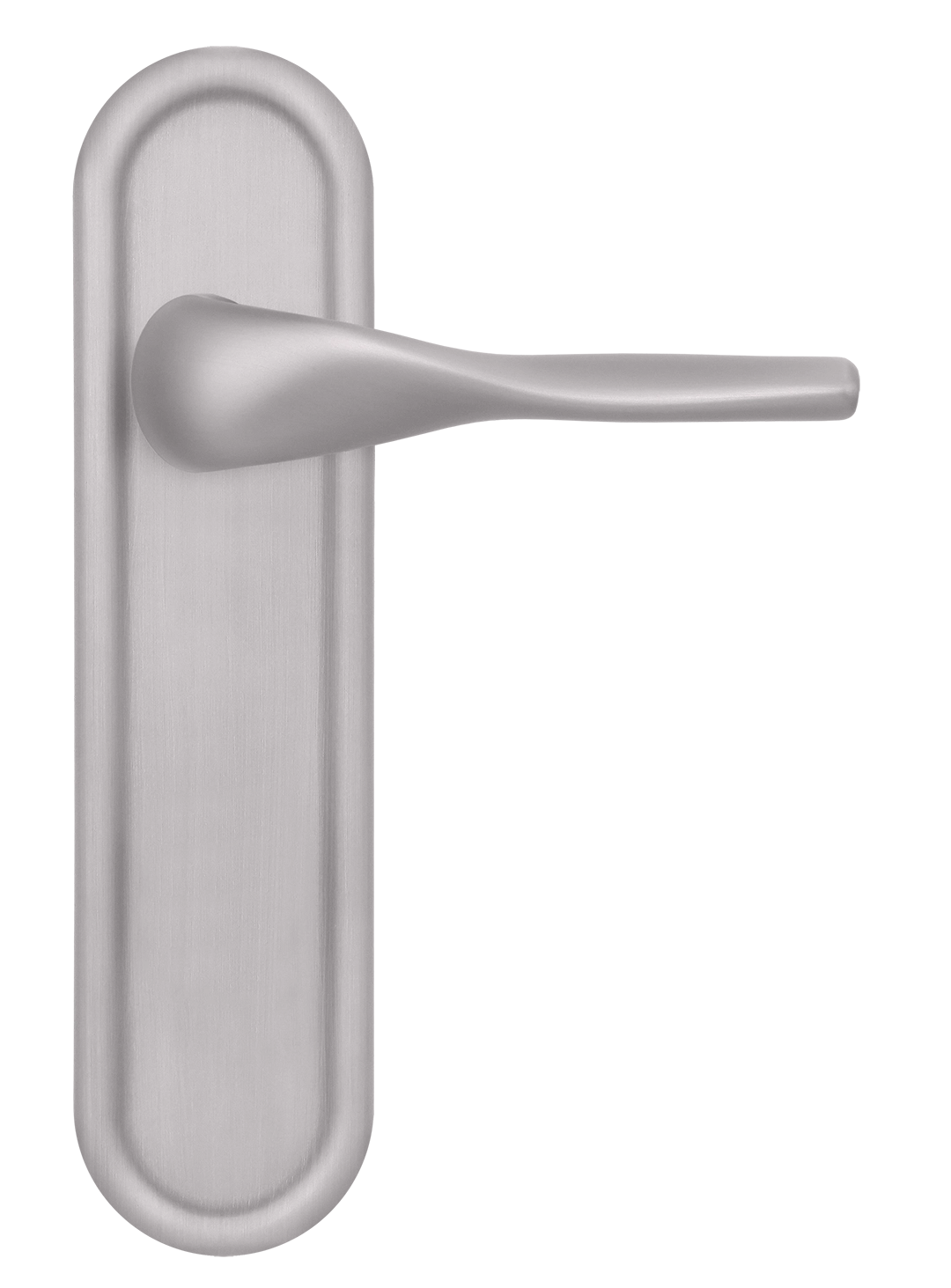 Ручка дверная LVB PLR SSW на планке, цвет Стокгольмский снегопад/Stockholm Snowfall фото купить в Владивостоке