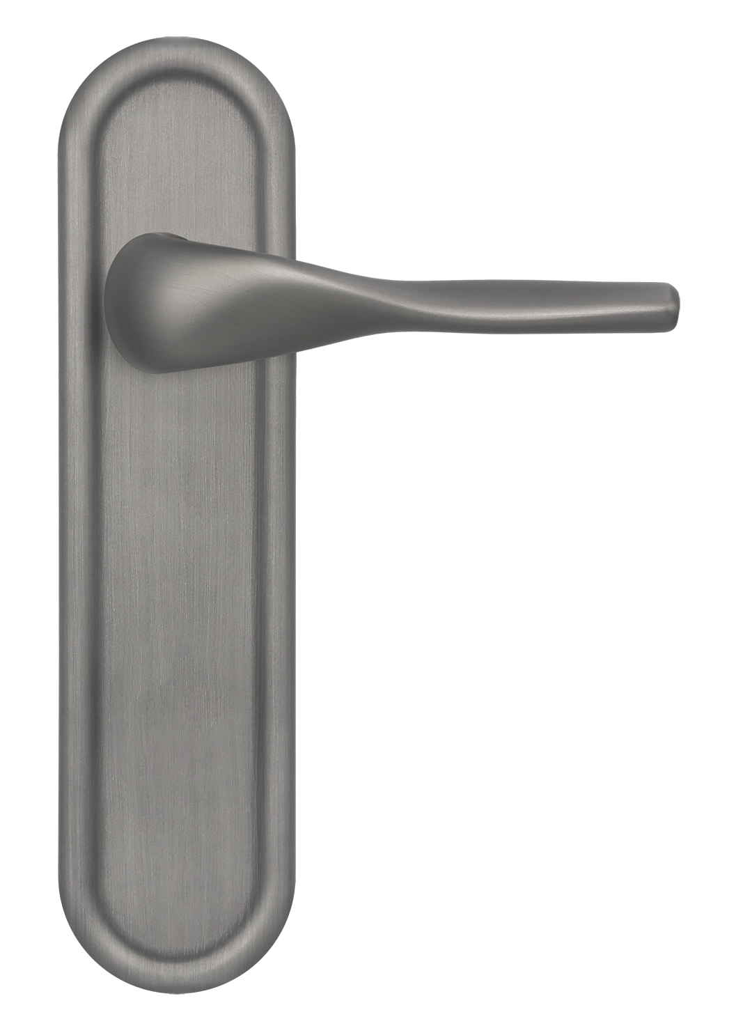 Ручка дверная LVB PLR WF на планке, цвет Зимняя стужа/Winter Frost фото купить в Владивостоке