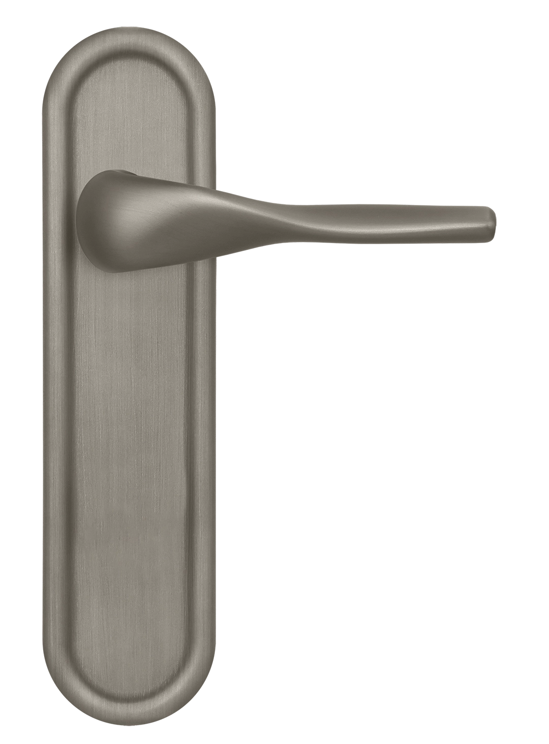 Ручка дверная LVB PLR SMI на планке, цвет Весенняя дымка/Spring Mist фото купить в Владивостоке