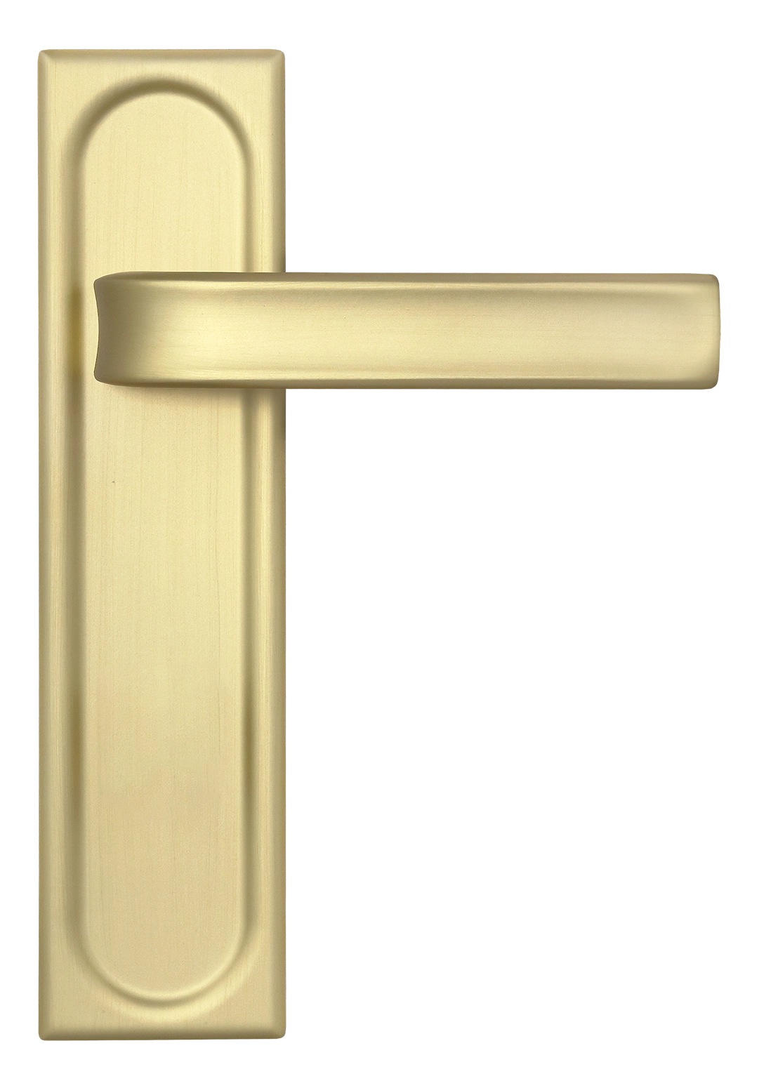 Ручка дверная THE BUS STATION PLS AH на планке, цвет Осенний мёд/Autumn Honey фото купить в Владивостоке