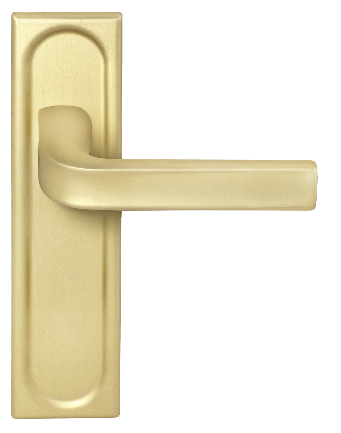 Ручка дверная THE BUS STATION PLS AH на планке, цвет Осенний мёд/Autumn Honey фото фурнитура Владивосток