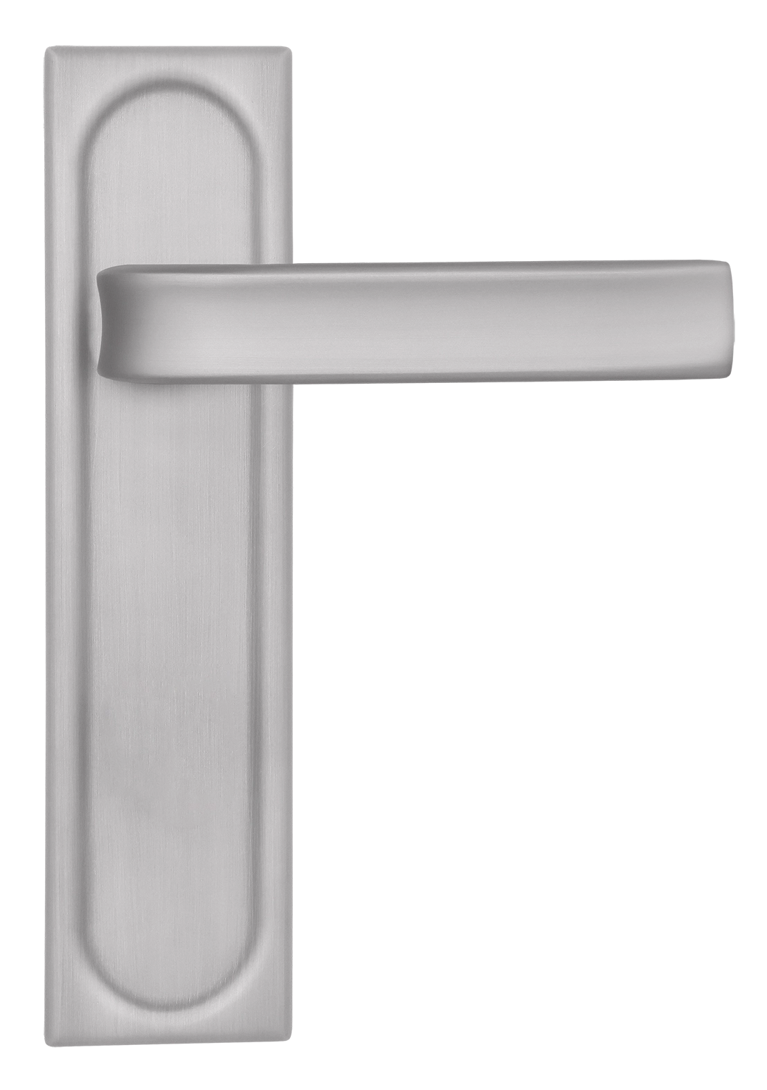 Ручка дверная THE BUS STATION PLS SSW на планке, цвет Стокгольмский снегопад/Stockholm Snowfall фото купить в Владивостоке