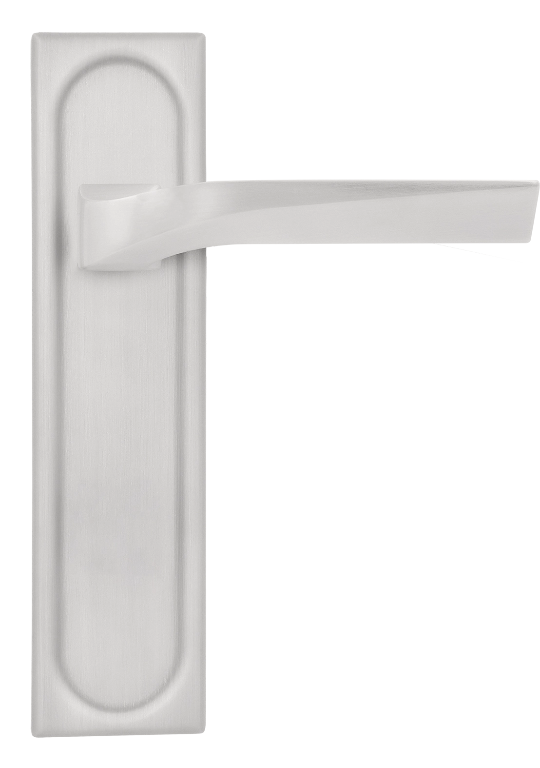 Ручка дверная WD CONCERT HALL PLS SSW на планке, цвет Стокгольмский снегопад/Stockholm Snowfall фото купить в Владивостоке