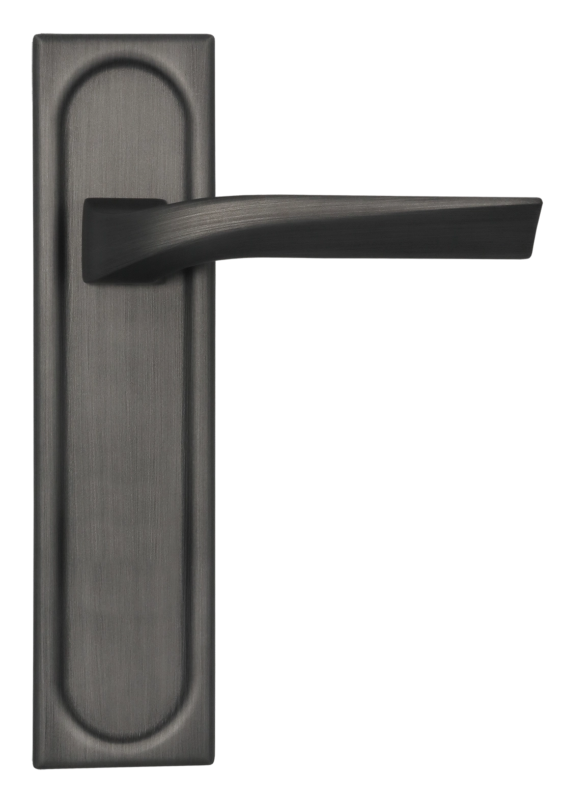 Ручка дверная WD CONCERT HALL PLS SST на планке, цвет Летняя гроза/Summer Storm фото купить в Владивостоке