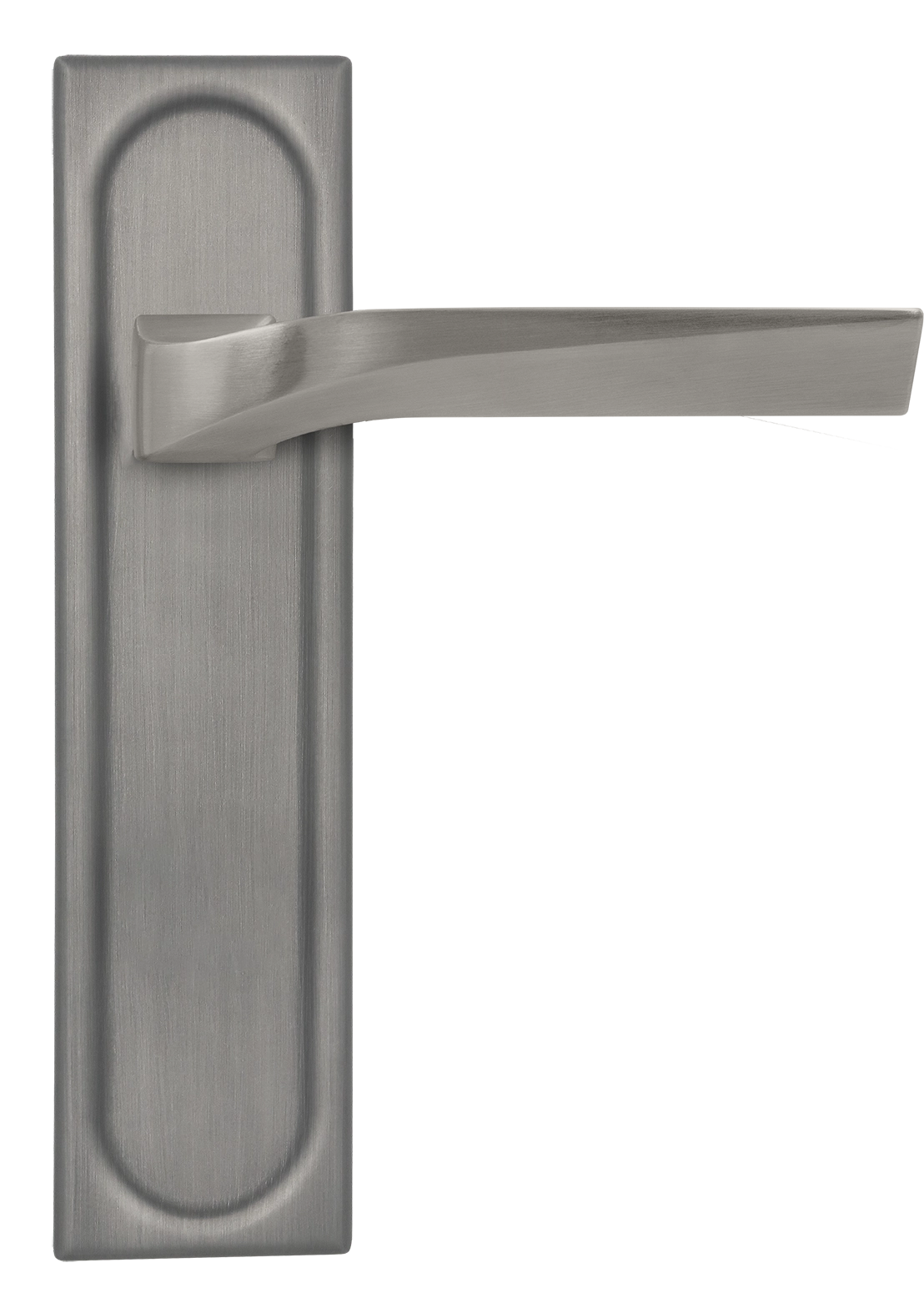 Ручка дверная WD CONCERT HALL PLS WF на планке, цвет Зимняя стужа/Winter Frost фото купить в Владивостоке