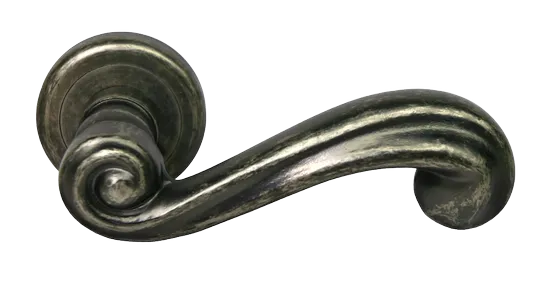 PLAZA, ручка дверная CC-1 FEA, цвет - состаренное серебро фото купить Владивосток
